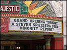 'Minority Report' marquee