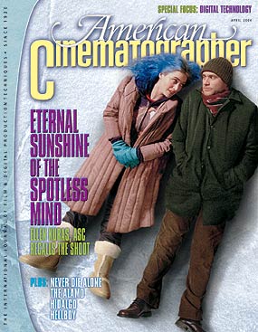 American Cinematographer
Jim Carrey on the cover of American Cinematographer.

Issue: April, 2004 
Keywords: American Cinematographer Eternal Sunshine Joel Barish Magazine 2004