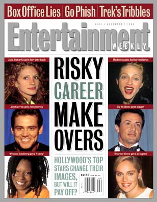 Entertainment Weekly
Jim Carrey on the cover of Entertainment Weekly.

Issue: #351 - November 1, 1996
Keywords: Entertainment Weekly Magazine 1996