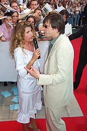 Bruce Almighty - German premiere
Jim Carrey at the german premiere of "Bruce Almighty" in Mnchen in Mathser Filmpalast
Keywords: Bruce Almighty Premiere Germany