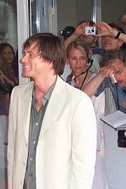 Bruce Almighty - German premiere
Jim Carrey at the german premiere of "Bruce Almighty" in Mnchen in Mathser Filmpalast
Keywords: Bruce Almighty Premiere Germany