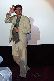 Bruce Almighty - German premiere
Jim Carrey at the german premiere of "Bruce Almighty" in Mnchen in Mathser Filmpalast
Keywords: Bruce Almighty Premiere Germany