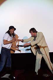 Bruce Almighty - German premiere
Jim Carrey at the german premiere of "Bruce Almighty" in Mnchen in Mathser Filmpalast
Keywords: Tom Shadyac Bruce Almighty Premiere Germany